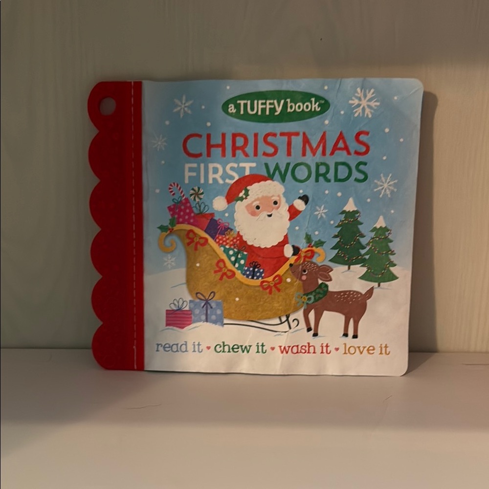 Christmas First Words Tuffy Book